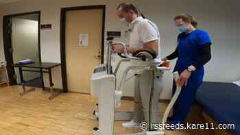 Inflatable 'space pants' help injured patients walk again
