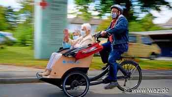 Senioren werden mit der Rikscha durch Witten chauffiert - WAZ News