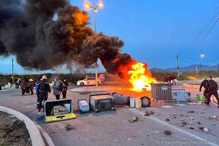 Le dépôt pétrolier de Puget-sur-Argens bloqué par des "gilets jaunes", la gendarmerie les déloge - France 3 Régions