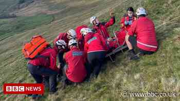 Paraglider survives 40ft fall after wing collapse over Bowland Fells