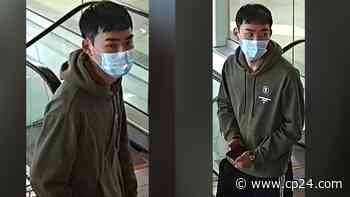 Suspect sought after 15-year-old boy sexually assaulted at Markham mall - CP24 Toronto's Breaking News