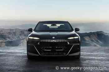 This is the new 2023 BMW 7 Series