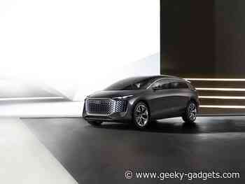 Audi Urbansphere Concept car unveiled