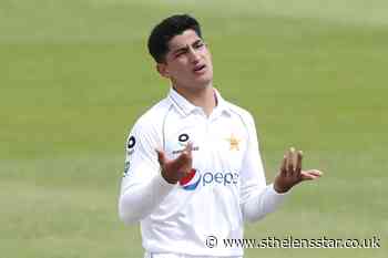 Shoulder injury rules Gloucestershire's Naseem Shah out for a month - St Helens Star