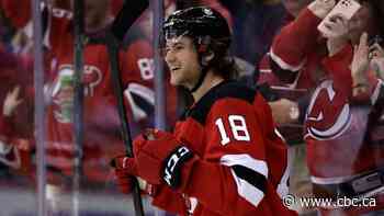 His number's up: Bay Roberts minor hockey retiring Dawson Mercer's No. 14 - CBC.ca