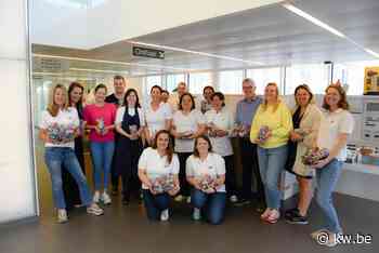 Kliniek Sint-Jozef in Pittem krijgt meer dan 20 kg paaseitjes van Gift.be - KW.be