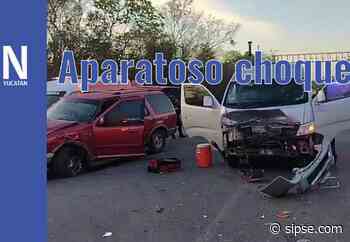 Siete personas resultan lesionadas en un choque en la carretera Chemax-Cobá - sipse.com