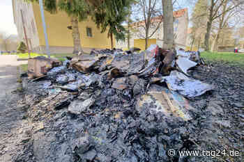 Brand-Serie reißt nicht ab! Wieder Müllcontainer in Chemnitz abgefackelt - TAG24