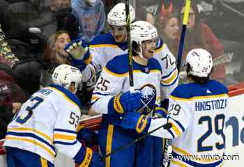 Sabres rookie Owen Power scores first career NHL goal