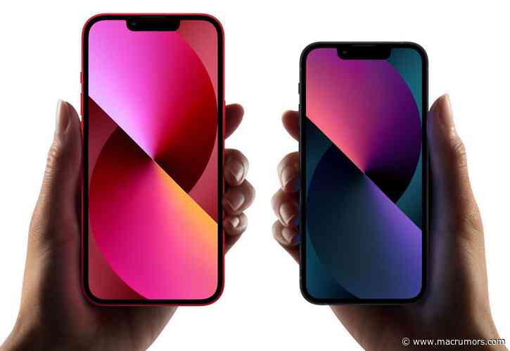 Just 3% of U.S. iPhone Sales in March Quarter Were iPhone 13 Mini Models