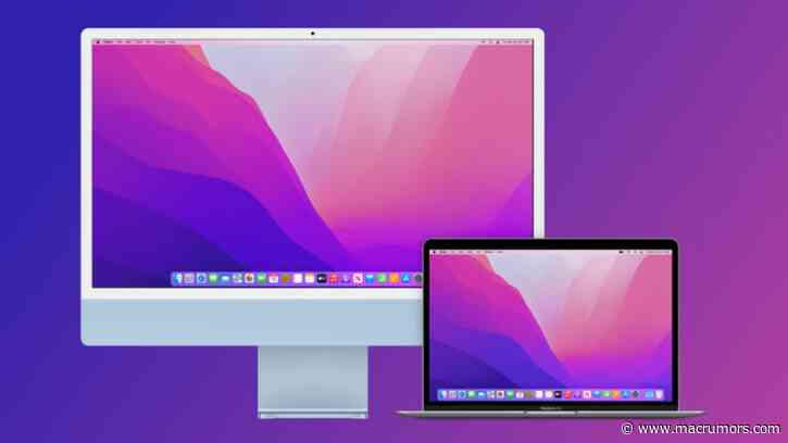 Apple Releases Second Public Beta of macOS Monterey 12.4