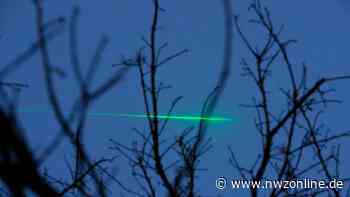 Polizei ermittelt: Pilot bei Molbergen von Laserstrahlen geblendet - Nordwest-Zeitung