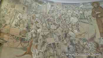 Via al restauro del "Murale della Pace", De Conciliis: "Opera mai tanto attuale" - Irpinia TV