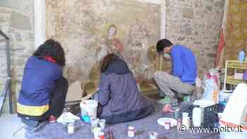 Il restauro in corso d'opera della Madonna con Bambino - NoiTV - La vostra televisione