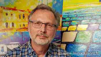 Arras : Alain Steux et ses toiles colorées à l'Œil du Chas - La Voix du Nord