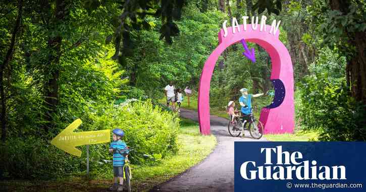 Solar system recreated in Derry sculpture trail