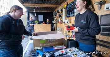 Café Recupel ruilt ongebruikt elektro voor traktatie | Mechelen | hln.be - Het Laatste Nieuws