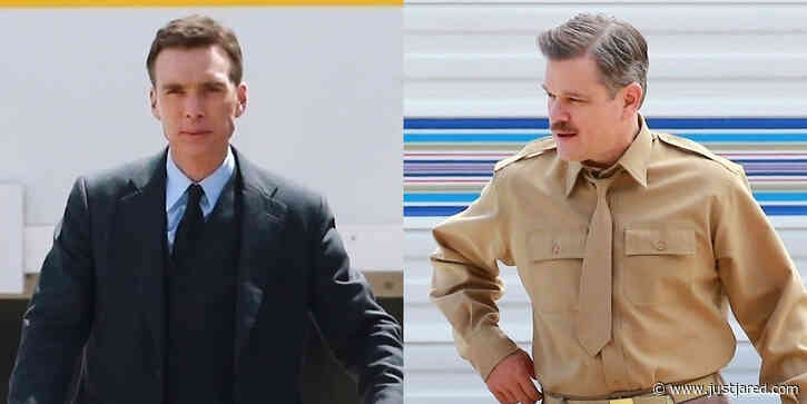 Matt Damon Spotted on 'Oppenheimer' Set for First Time with Cillian Murphy!