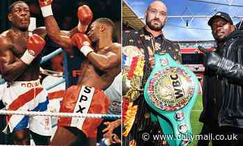 Bad-mouthed battle of the Brits: Bitter Lewis v Bruno bout set the stage for Fury and Whyte showdown - Daily Mail