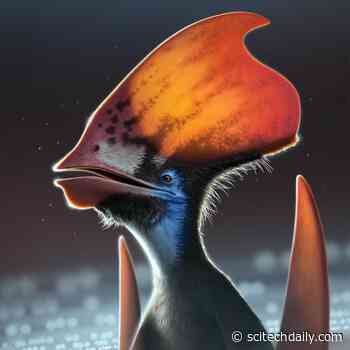 Pterosaur Discovery Solves Ancient Feather Mystery: Flying Reptiles Could Change the Color of Their Feathers