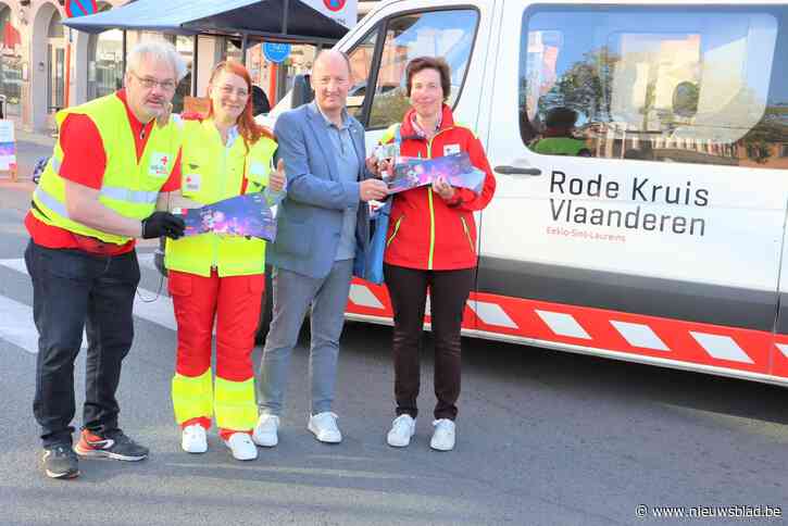 Stickeractie Rode Kruis draait op volle toeren