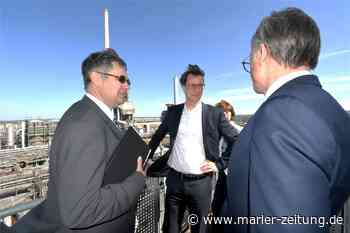 Hendrik Wüst im Chemiepark Marl: Betrieb der Kohlekraftwerke verlängern“ - Marler Zeitung