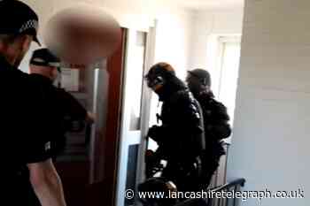 Three arrested as cash, cannabis and class As seized from homes across county