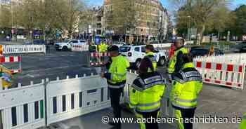 Nach Unfall: Sperrung am Hansemannplatz wird abgebaut