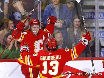 SNAPSHOTS: Big night as Flames clinch Pacific & Tkachuk reaches 100 - Belleville Intelligencer