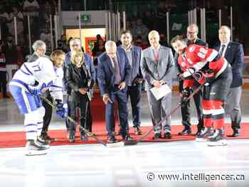 Radio sports presenter Jack Miller honoured with press box dedication - Belleville Intelligencer