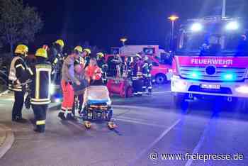 Zweite Brandnacht: Anwohner gerettet - freiepresse.de