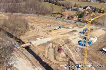 Behelfsbrücke über Göltzsch - freiepresse.de