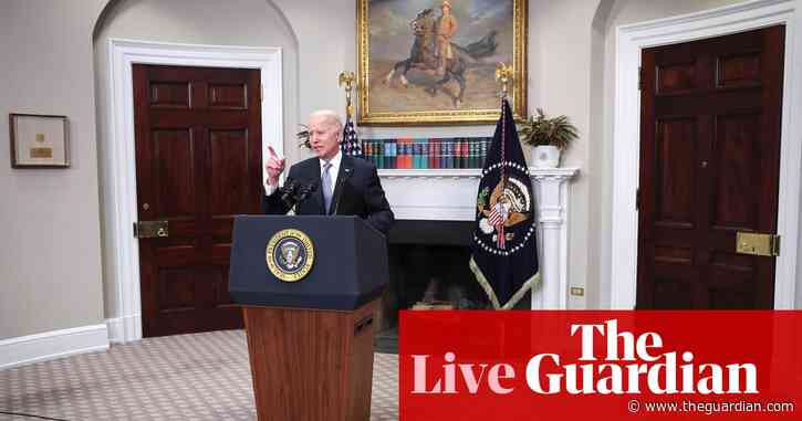 Biden announces another $800m in military aid for Ukraine: ‘We’re in a critical window’ – as it happened