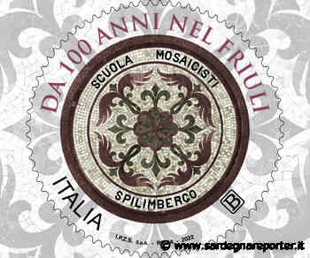 Un francobollo per celebrare i cento anni della Scuola Mosaicisti del Friuli - Sardegna Reporter