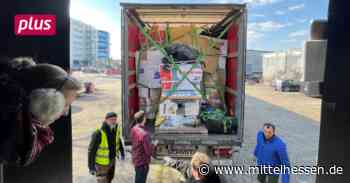Ukraine-Hilfe: Erster Lastwagen ist in Bodenheim gestartet - Mittelhessen