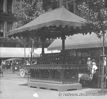 Historic flower stand, from Fountain Square to Court Street Plaza