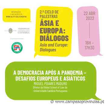 Colégio da Trindade da UC recebe palestra sobre democracia no pós-pandemia - Campeão das Províncias