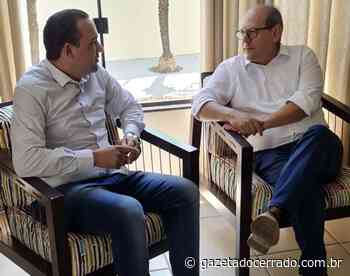 Dimas recebe pré-candidato a federal Júnior Trindade, reforça pré-campanha e diz que é prioridade eleger os ca - Gazeta do Cerrado