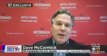 David McCormick reacts to Trump's endorsement of Mehmet Oz and denies shipping jobs to China - CBS News