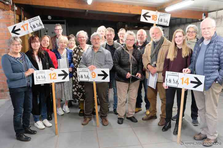 Zevende kunstroute door Werchter