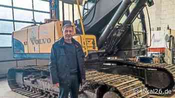 Serie „Meine Lehrzeit“ in Blomberg: Baggerfahren mit Feingefühl und Augenmaß - Lokal26