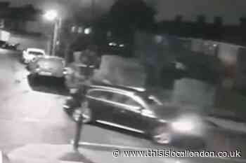 Three men in Audi allegedly shoot gun into Mitcham home