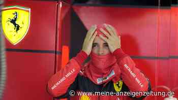 Ferrari-Pilot Leclerc mit erster Bestzeit im Regen von Imola