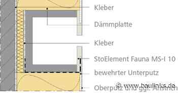 Nistkästen „StoElement Fauna“ für WDV-Systeme