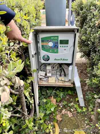 A Menton, un système d'arrosage intelligent pour économiser l'eau en test pour six mois
