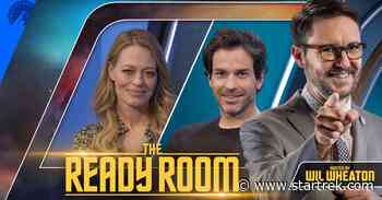 WATCH: Jeri Ryan and Santiago Cabrera beam into The Ready Room - Star Trek