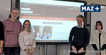 Kleinmachnow: Schüler mit digitaler Schülerzeitung gewinnen Preis des Landes Brandenburg - Märkische Allgemeine Zeitung