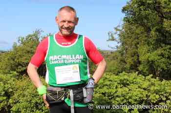 Fundraiser beats personal record in year-long marathon challenge - Barrhead News