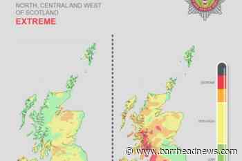 Scotland Wildfire: Extreme warning issued for west Scotland - Barrhead News
