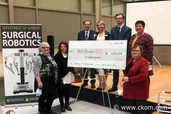State-of-the-art robotic surgical system to be used at Saskatoon's St. Paul's Hospital - CKOM News Talk Sports